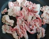 今日の夕飯簡単キャベツ豚バラ肉味噌炒主菜作り方6写真