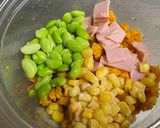レンジ利用で簡単カボチャサラダ🎶作り方3写真