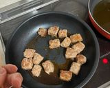 卵なし！豚ひき肉でサイコロステーキ作り方7写真