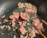 なすとピーマンのひき肉味噌炒め作り方2写真