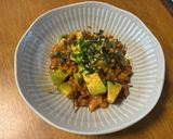 【爆速5分】やみつきアボカド納豆キムチ作り方4写真