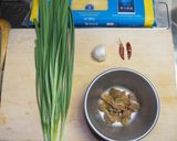 ニラとザーサイのパスタ作り方1写真