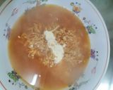 真夜中のラーメンにチーズ🧡作り方4写真