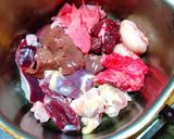 簡単でおいしい鶏のもつ煮（鳥モツ煮込み）作り方1写真