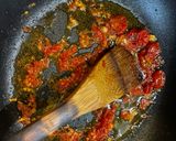 マフィア風いりこ出汁のトマトパスタ作り方3写真