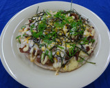豚小間と菊芋の生姜焼き風ピザ作り方9写真