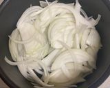 【母の味】玉ねぎと卵の甘辛炒め物作り方2写真