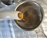 桃のコンポートと紅茶のジュレの二層ゼリー作り方12写真