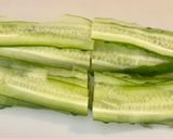 スライス胡瓜のナムル風作り方1写真