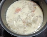 鮭ときのこの豆乳リゾット作り方4写真