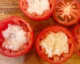 とろ～りチーズのトマトカップタコライス作り方9写真