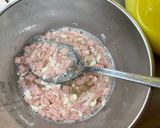 地層の模様の卵焼き(ポールウインナー入)作り方9写真