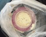 ラーメンバーガー!オニオンフライを添えて作り方3写真