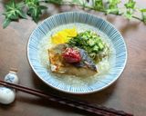 おろしだしで塩鯖メインの一汁三菜ボウル作り方4写真