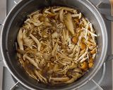 簡単作り置き♪4種のきのこで自家製なめ茸作り方3写真
