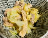 豚ロース肉とキャベツの辛子酢和え作り方4写真