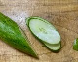 もずくだけでも！夏野菜のもずく酢作り方2写真