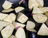 茄子と厚揚げの甘辛みそ炒め作り方1写真