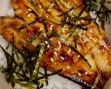 シンプル簡単　秋茄子の蒲焼き丼作り方6写真