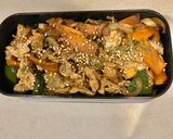 豚薄切り＆野菜のチリトマソース作り方5写真