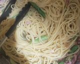 アスパラとベーコンのペペロンチーノ作り方5写真