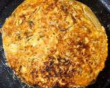もやしと豆腐のお好み焼き作り方4写真