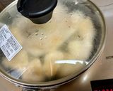 油なし、簡単、お肉、塩レモン蒸し焼き作り方5写真