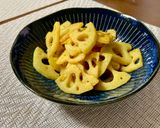 蓮根のカレーきんぴら作り方3写真