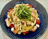 かにチャーハンの素で夏野菜の冷製パスタ!作り方13写真