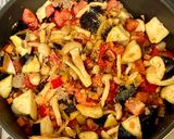 簡単♪トマト5個で作る無水キーマ風カレー作り方5写真