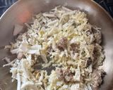 サルシッチャと白菜のスパゲティ作り方4写真