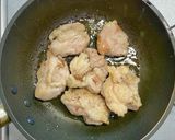 鶏もも肉と缶詰コーンのガリバタ醤油炒め作り方4写真