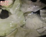 レンジで簡単!ミルフィーユキャベツ作り方1写真