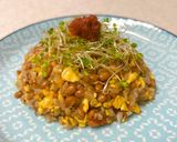 梅おかかで食べる♪納豆チャーハン作り方7写真