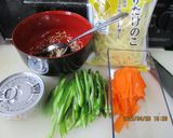 たけのことピーマンのきんぴら風😋作り方1写真