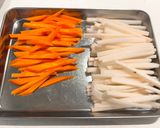 もったいないを美味しく◎大根の皮きんぴら作り方1写真