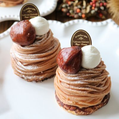 ✿栗のモンブラン✿ by nyonta 【クックパッド】 簡単おいしいみんなの