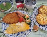 納豆チーズ入り簡単オムレツ作り方6写真