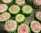 見た目も可愛いゴーヤの肉詰め作り方4写真