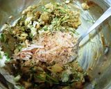 なす味噌マヨタルタルの油揚げ包み焼き作り方5写真