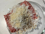 椎茸の肉詰めフライ