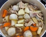 大根、里芋、豚肉などの甘辛煮物✨作り方6写真