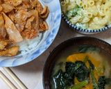とっても簡単★豚こまキムチ丼作り方3写真