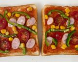冷凍OK！ピザトースト🍕作り方4写真