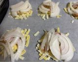 新玉ねぎのライスペーパーピザ作り方4写真