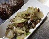 サザエと大根の炒め物作り方4写真