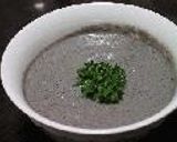 黒ゴマのスープ作り方7写真