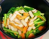 あと1品に♪小松菜とさつま揚げのサッと煮作り方4写真