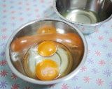 ふしぎな二色のたまご焼き作り方1写真