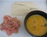 温かい素麺♪鶏ゴーヤの卵とじにゅうめん作り方3写真